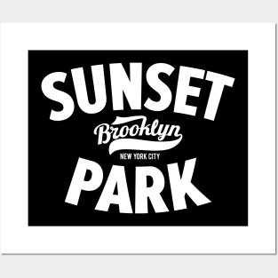 Sunset Park NYC - Urban Vibes Emblem for Trendsetters - Brooklyn Style Posters and Art